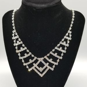 Rhinestone necklace